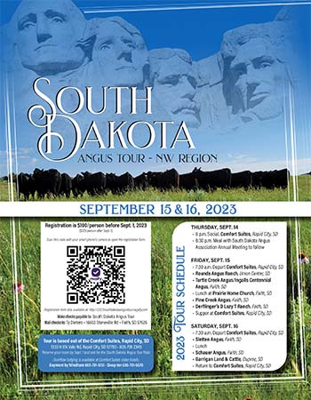 South Dakota Angus Tour Ad